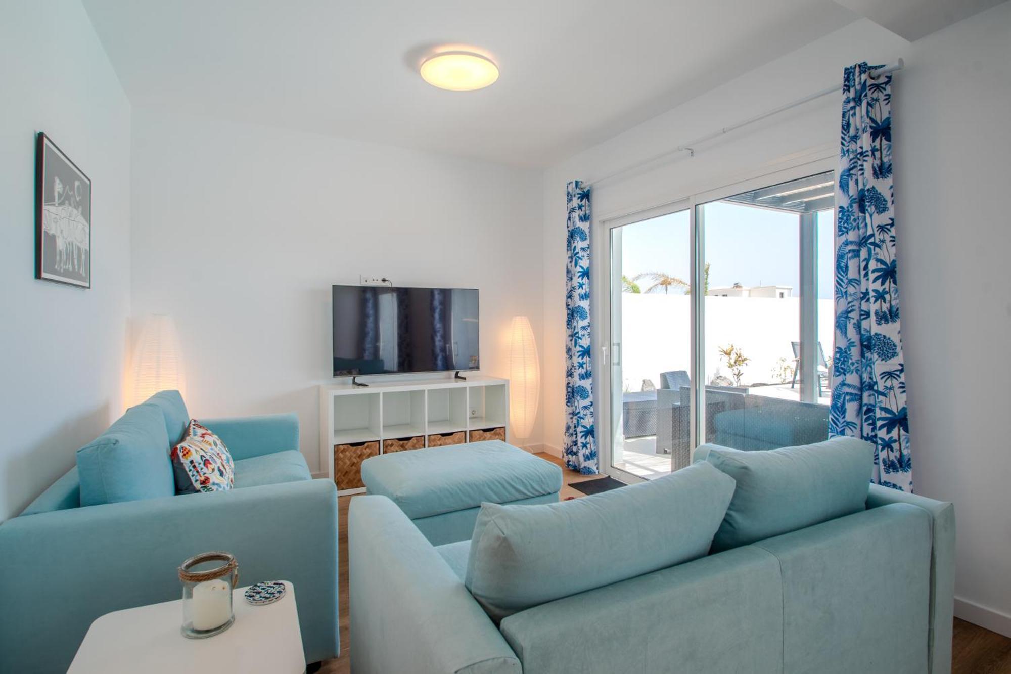 Serena Villa 38 - Heated Pool, Sea Views, Ac, High Speed Internet Playa Blanca  Bagian luar foto